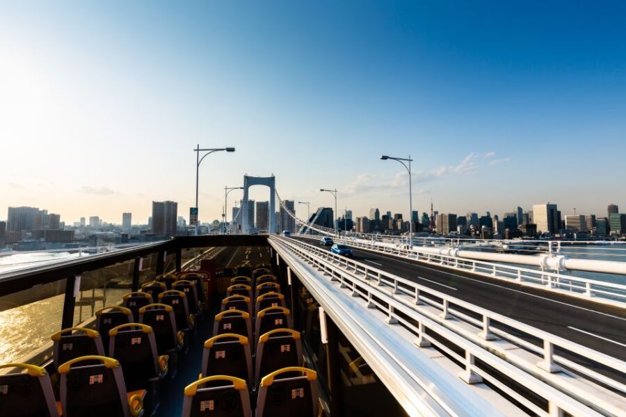 Tokyo: Open Top Panoramic Sightseeing Bus with Audio Guide - Price and Value at About $11