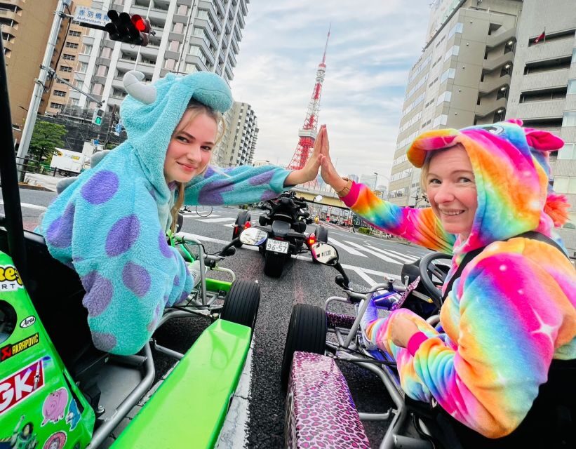 Tokyo: Premium Go-Kart Tour with Tower & Shibuya Crossing - Tokyo Tower From an Open Go-Kart View