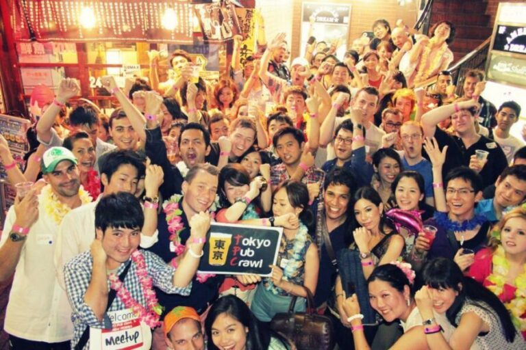 Tokyo: Pub Crawl and Bar Tour - Bar Propaganda Start: The Warm-Up With Real Conversation Space
