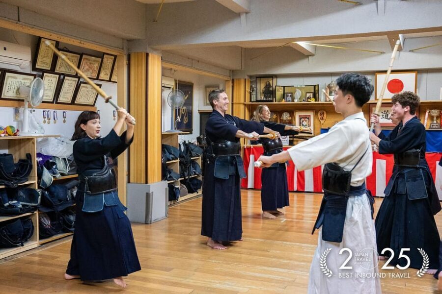Tokyo: Samurai Kendo Practice Experience - What you actually learn: men, kote, do and counters you can sense