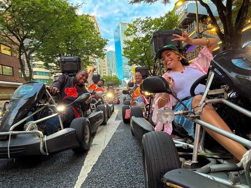 Tokyo: Shibuya and Shinjuku Streets Guided Go-Karting Tour - Gear Up: Gloves, Costumes, and Feeling Prepared