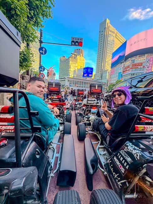 Tokyo: Shibuya and Shinjuku Streets Guided Go-Karting Tour - Shibuya Scramble: The Intersection You See in Movies