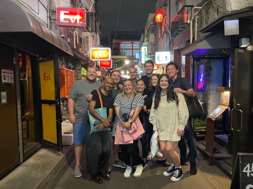Tokyo: Shinjuku Local Bar and Izakaya Guided Walking Tour - Golden Gai: why local connections matter in tiny bar spaces