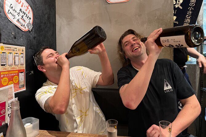 Tokyo: Shinjuku Local Bar Hopping Walking Tour - Stop 3: Nishishinjuku Sake Bar and Four Tastings to Finish