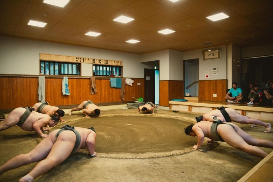 Tokyo: Sumo Morning Practice Tour at Sumida City - Watching the training up close: what you’ll see and how long it lasts