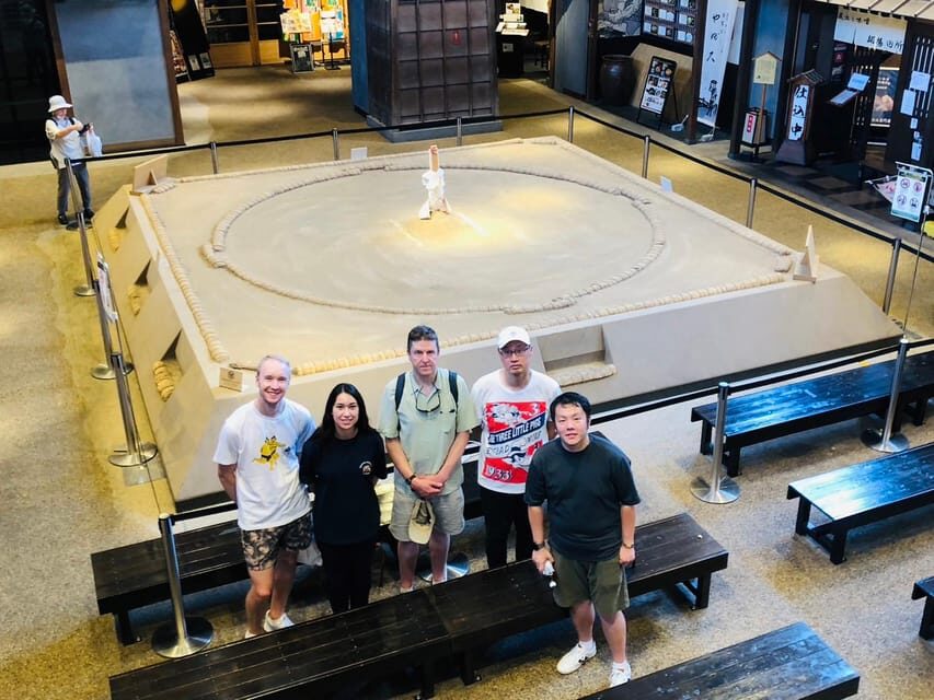 Tokyo: Sumo Morning Practice with journalists. Not fake show - Price at about $103: does it feel fair for Tokyo?