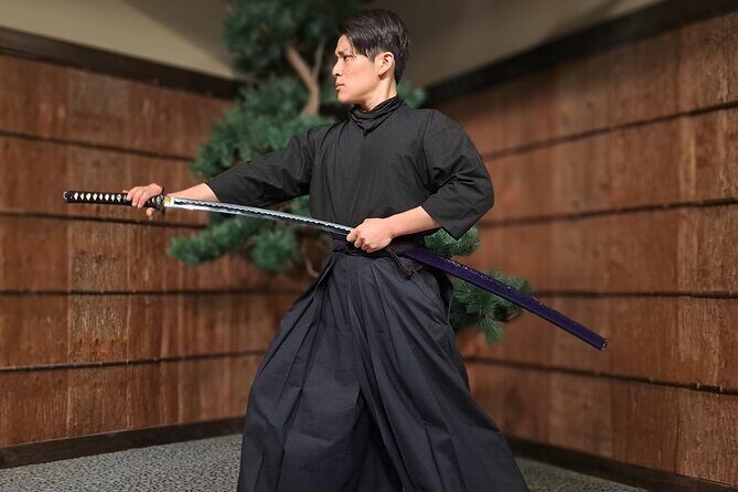 Tokyo Sword Experience - includes Museum Ticket/Ninja Experience - Samurai Sword Training Starts at Asakusa’s Samurai Ninja Museum