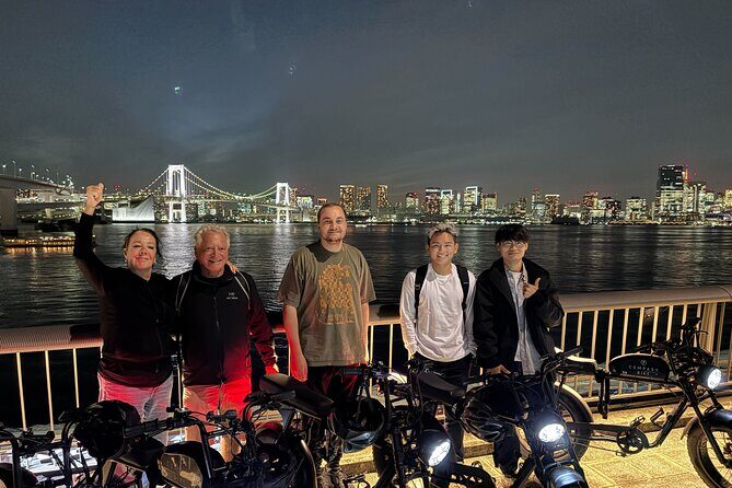 Tokyo Top Highlights 3h Guided E-bike Tour - A Quick E-bike Intro from Tsukiji