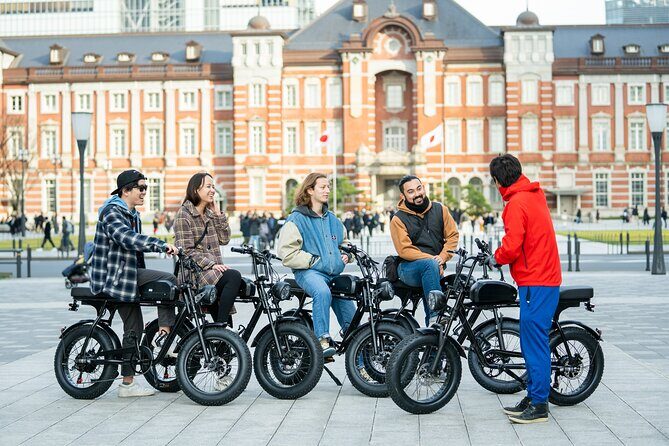 Tokyo Top Highlights 3h Guided E-bike Tour - Tokyo City Route: Tokyo Station, garden quiet, and Fukagawa shrines