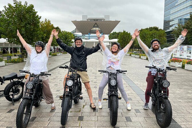 Tokyo Top Highlights 3h Guided E-bike Tour - Three circular routes: City, Bay, and Tokyo Tower