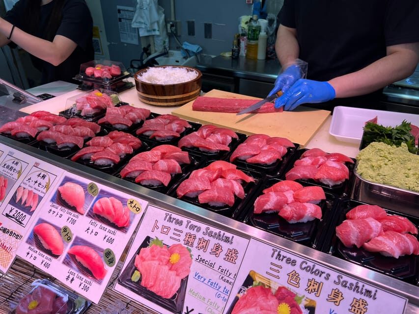 Tokyo: Tsukiji Fish Market Guided Walking Tour - Outer Market Street Food: Exactly How the Tasting Side Works
