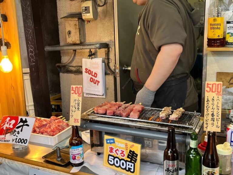 Tokyo: Tsukiji Fish Market Tour with 6 Stops & Seafood Lunch - Tsukiji Hongan-ji: A Buddhist Temple Stop That Teaches Manners