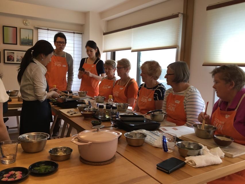 Tokyo: Wagyu and 7 Japanese Dishes Cooking Class - Side Dishes With Real Prep: Cucumber Cutting and Sesame Potato Salad