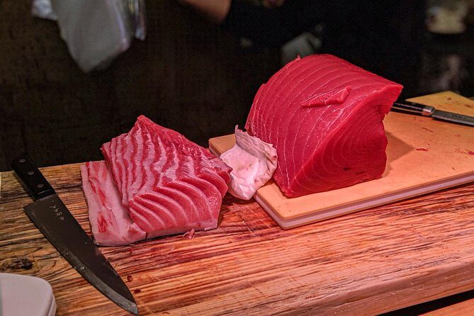 Tsukiji Fish Market Food Tour: Seafood, Street Food & Hidden Gems - The main stop: Tsukiji Market and 5+ vendor tastings that add up