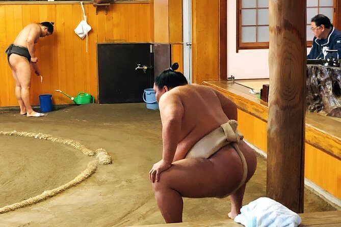 Watch Sumo Morning Practice at Stable in Tokyo - Your 60 to 90 Minutes of Training to Watch