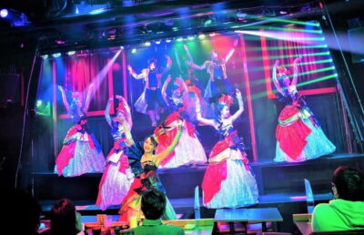 Tokyo GINZA: KONPARU Japanese Cabaret Show with Drink - Where the Show Happens: Basement Theater Meets a Flower Shop