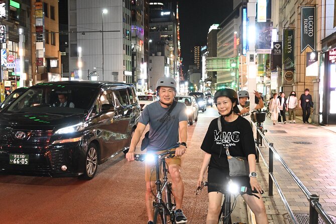Tokyo Night Bike Tour: From Shibuya to Tokyo Tower via Roppongi - Your Guide Shapes the Whole Experience (Taichi and Ikeda Are Mentioned)