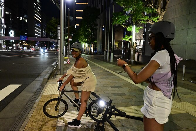 Tokyo Night Bike Tour: From Shibuya to Tokyo Tower via Roppongi - Safety and Bike Handling: 15 km/h Is Part of the Plan